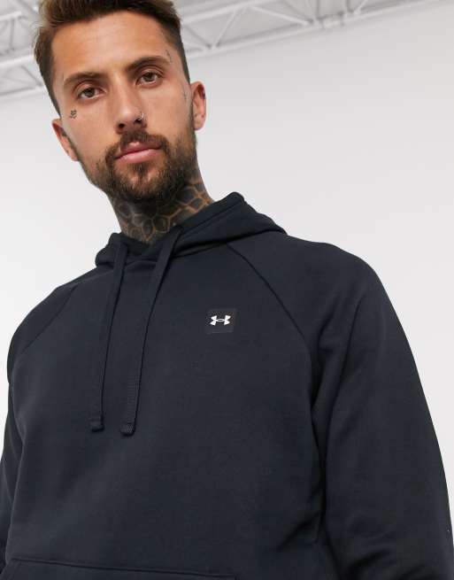 Cabina inestable delincuencia Under Armour Rival fleece hoodie in black | ASOS