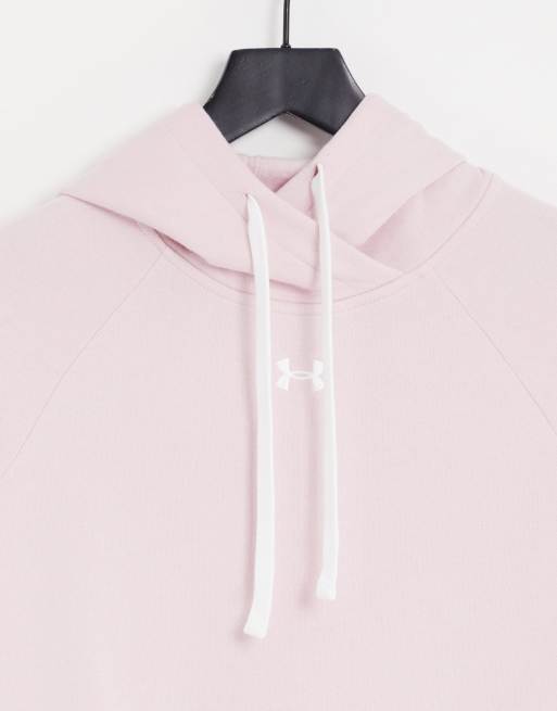 Light pink shop under armour hoodie