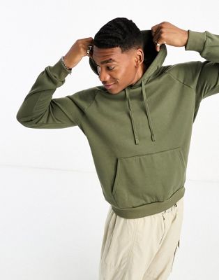Under Armour Rival fleece hoodie in khaki - ASOS Price Checker