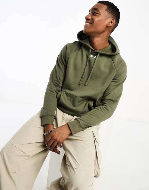 Khaki under armour outlet hoodie