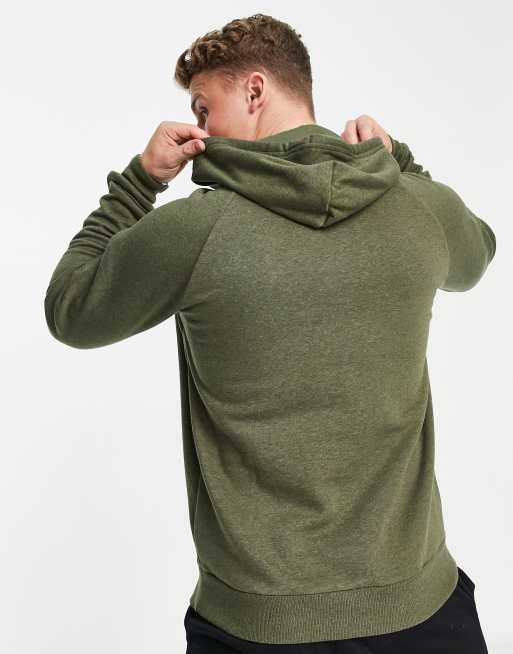 Khaki under on sale armour hoodie