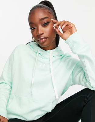 mint under armour hoodie