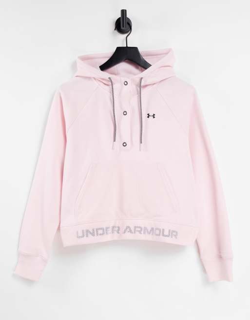 Under armor sale pink hoodie