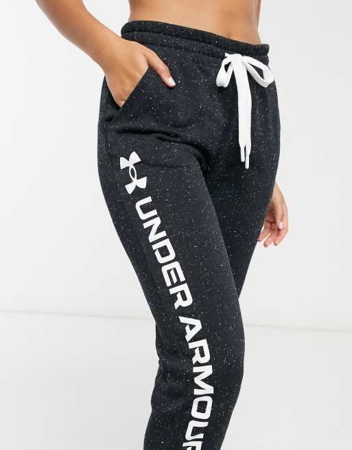 Under Armour Women's Rival Fleece Joggers Black