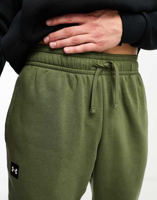 Under Armour Rival Fleece joggers in green