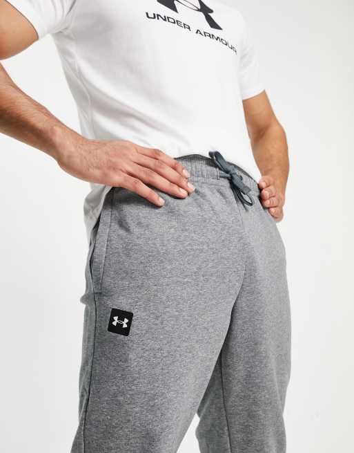 Under armour rival sweatpants in sale grey