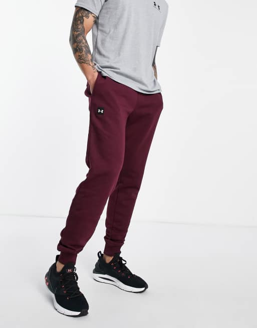 Under Armour Womens Rival Fleece Joggers - Maroon