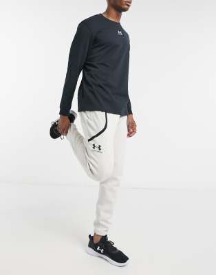 ua rival fleece logo joggers