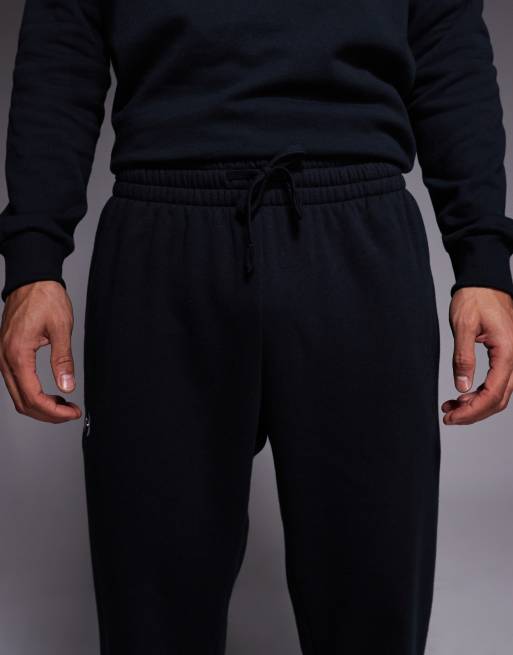 Under Armour Rival fleece trackies in black, 4 of 5