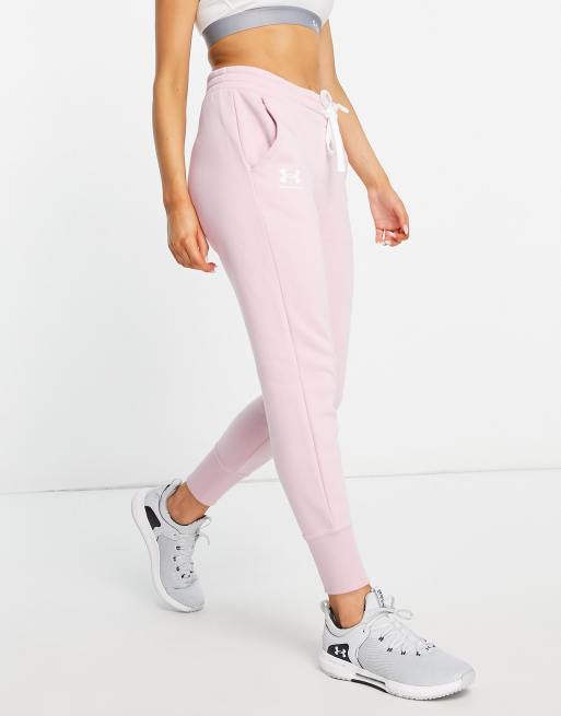 Pink under armour hot sale pants