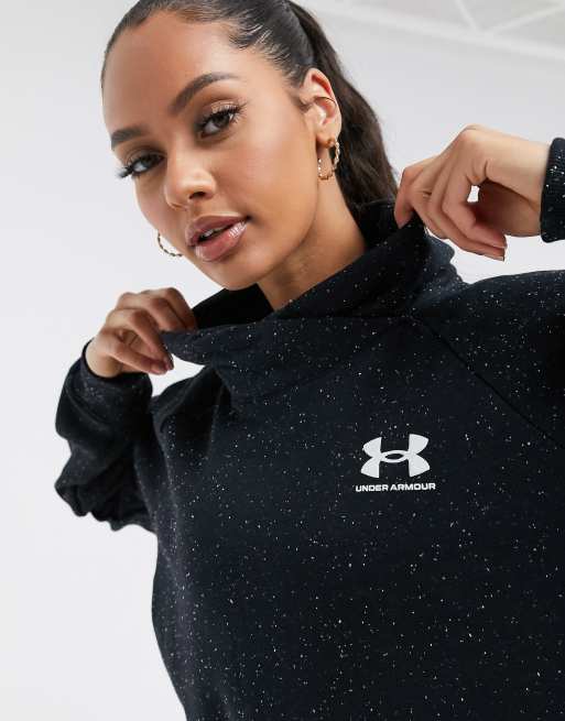 Sudadera Under Armour Rival Fleece Wrap Neck de Mujer