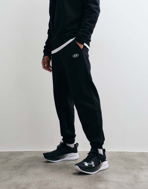 Under Armour Rival joggers in black, 2 of 5