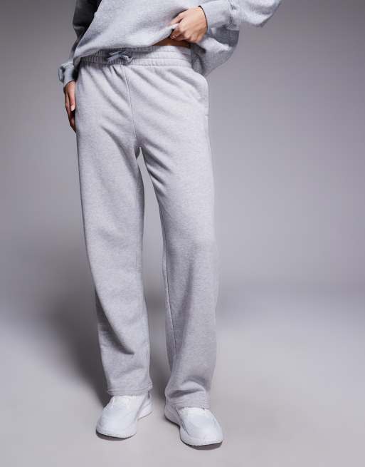 Under Armour - Rival - Joggingbroek met rechte pijpen in gemêleerd lichtgrijs, 3 van 5