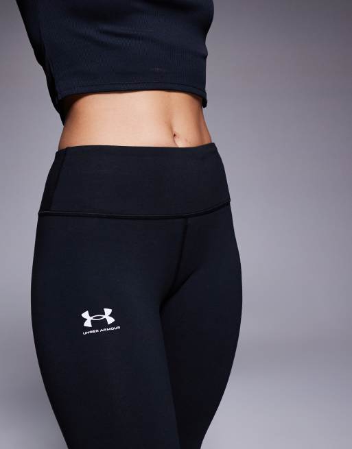 Under Armour - Rival - Legging in zwart, 3 van 5