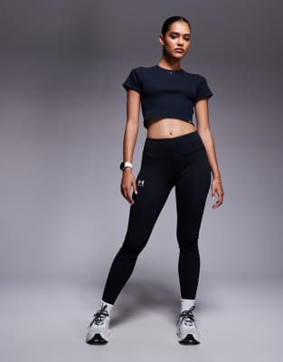 Under Armour - Rival - Leggings in Schwarz