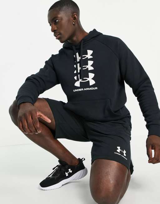 Under Armour Logo Hoodie Black