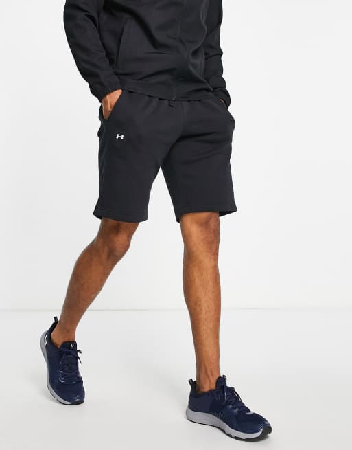 Under Armour - Rival - Shorts i sort fleece
