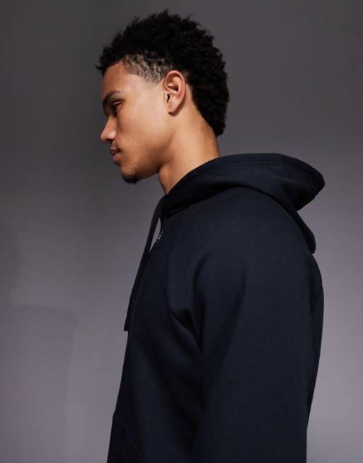 Under Armour — Rival — Sorte hættetrøje i fleece, 4 af 5