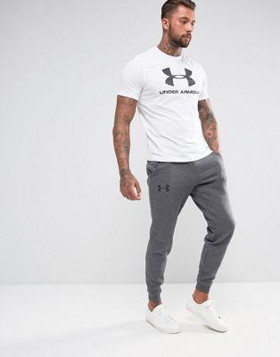 Under Armour Rival Sweatpants In Grey 