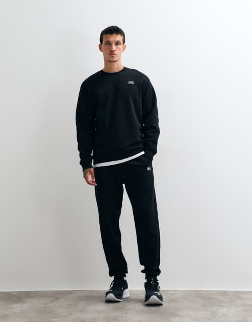 Under Armour Rival sweatshirt in black, 3 of 5