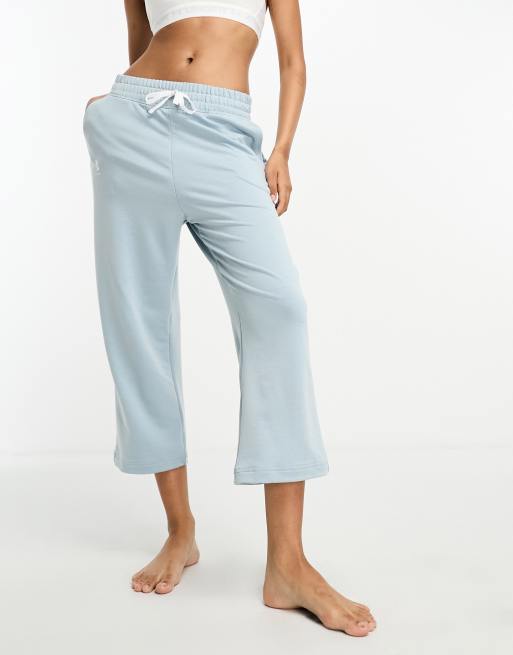 Wide leg sale capri sweatpants