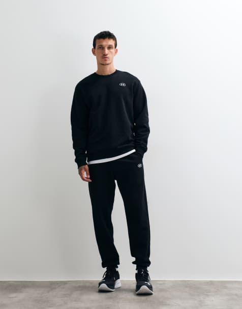 Under Armour Rival trackies in black - view 1
