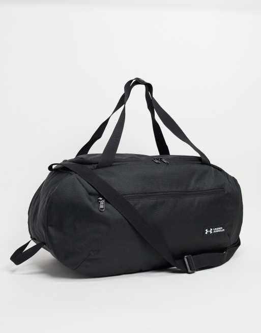 Under Armour roland duffle bag in black and white