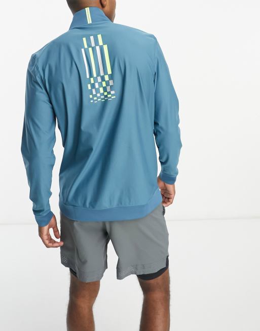 Under Armour Run Anywhere pullover in blue, 2 of 4
