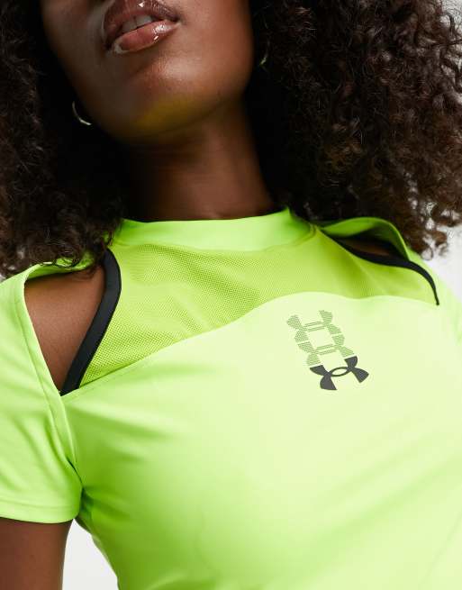 Under armour deals neon yellow