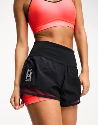 Under Armour - Run Everywhere - Lauf-Shorts in Schwarz