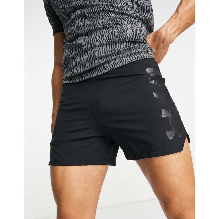 Under Armour Speedpocket 5 Inch Mens Running Shorts - Black