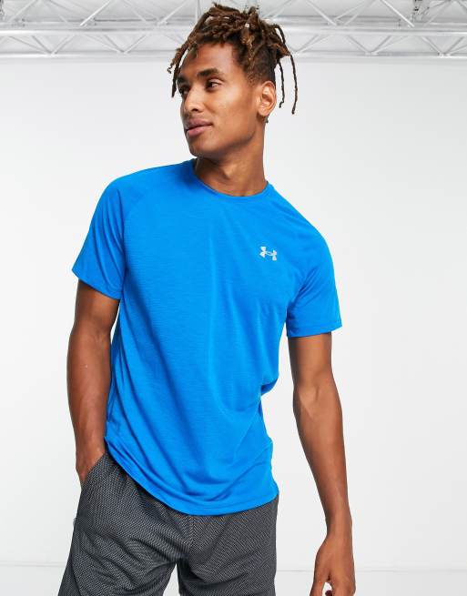 Under Armour - T-shirt in blauw