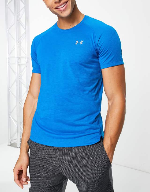 Under Armour Run Streaker t-shirt in blue