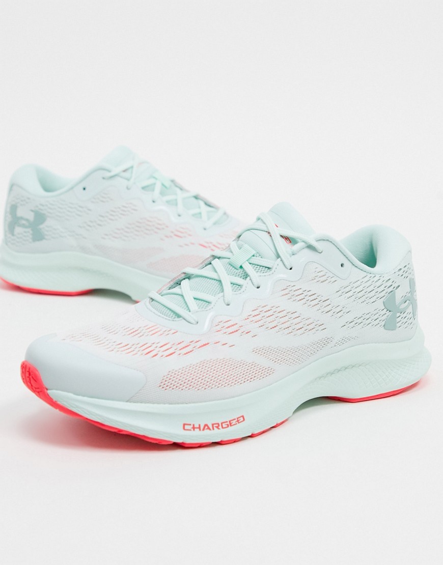Under Armour Running Charged Bandit sneakers in mint-Green