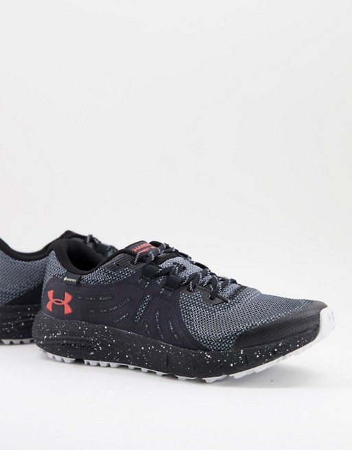 Under Armour Running Charged Bandit Trail GoreTex trainers in black
