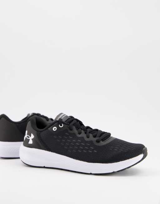 Under Armour Running Charged Pursuit 2 trainers in black ASOS