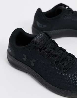 under armour all black trainers