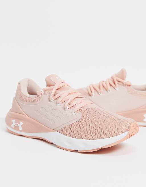 Pink under armour outlet sneakers