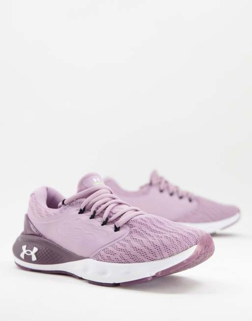 Zapatillas Running Under Armour Charged Vantage Mujer Lila