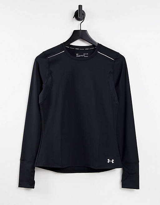 Under Armour Running Empowered long sleeve top in black