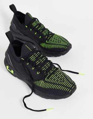 Under Armour Running HOVR Phantom 2 trainers in triple black - ASOS Price Checker