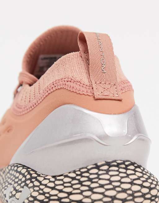 Under armour rose sales gold shoes