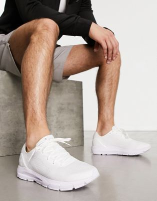 Under Armour Running HOVR Sonic 5 trainers in triple white - ASOS Price Checker