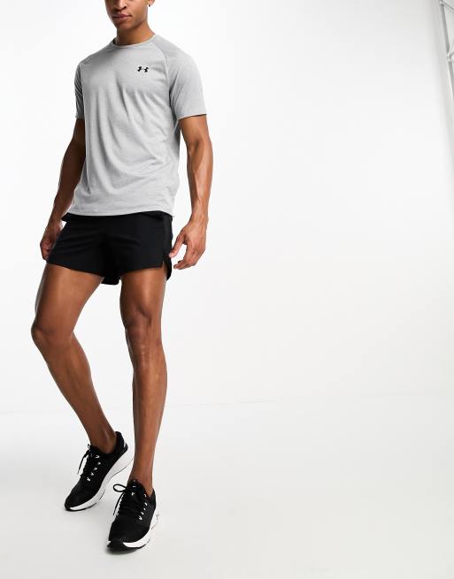 Under Armour Running Launch 5 inch shorts in black