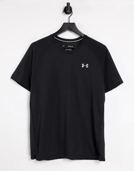 Under Armour - Running - Streaker - Sort T-shirt