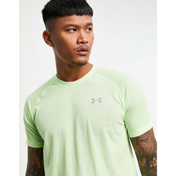 Mens green shop under armour shirt