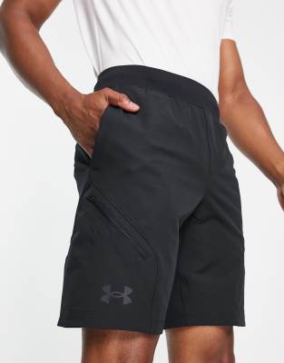 UNDER ARMOUR Mens Unstoppable Cargo Shorts - Grey/black