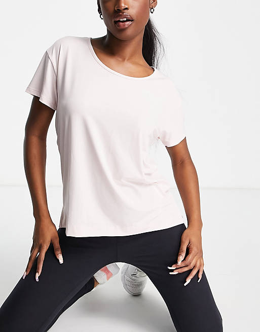Under Armour Rush Energy t-shirt in pink