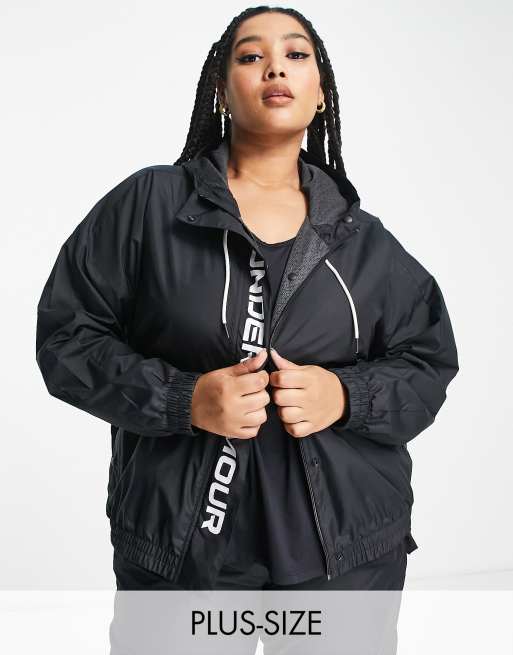 Under Armour Veste de pluie Ace pour femme Noir : : Mode