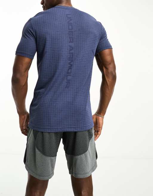 Under Armour Heat Gear Armour compression t-shirt in navy